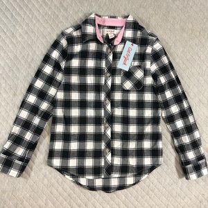 Kids Medium Cat & Jack Long Sleeve Button Up Shirt
